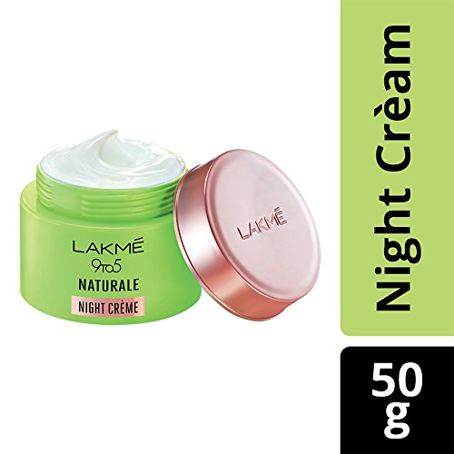 Image of Lakme Absolute Perfect Radiance Cream Skin lightening /Brightening Night Creme, 50g and 9 to 5 Cream Naturale Night Creme, 50g