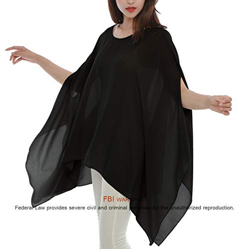 Max Hsuan Womens Ladies Baggy Oversize Plus Size Batwing Tunic Top Blouse Floral Chiffon Kaftan