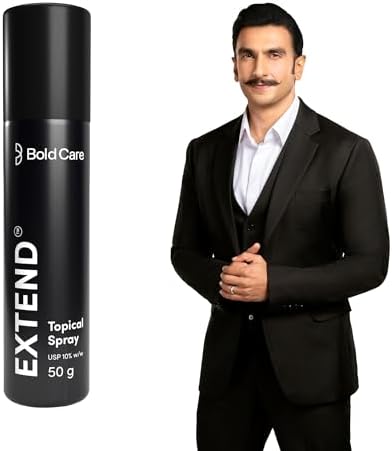 Bold Care Topical Non-Transferable Spray for Men - 50gm - Easy to Use & Effective - Pack of 1
