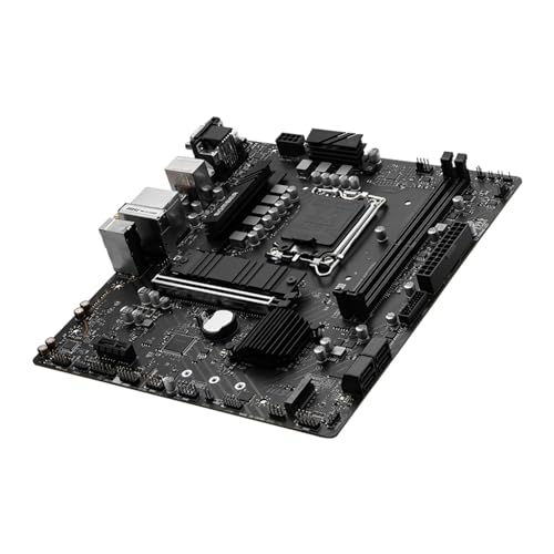 Image of MSI B760M Bomber WiFi DDR4 Motherboard, Micro-ATX - Support Intel Core 14th / 13th / 12th Gen Processors, LGA 1700 - DDR4 Memory Boost 4800MHz /MAX, PCIe 4.0 x16 Slot, M.2 Gen4 Slot