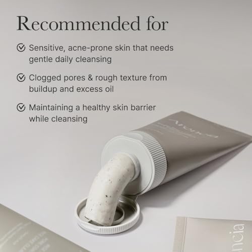 Image of ARENCIA Rice + LHA Pore Control Rice Cake Cleanser with Salicylic Acid - Deep Cleansing, Gentel Exfoliation, All skin types, 5.29 oz