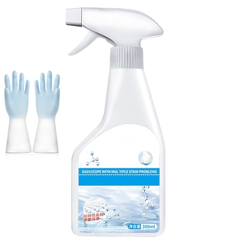 Quita manchas Wondolla, spray quitamanchas para ropa, spray quitamanchas para limpieza en seco sobre la marcha, limpiador multiusos, sin agua, para las manchas más difíciles, aceite, tejidos (1PC)