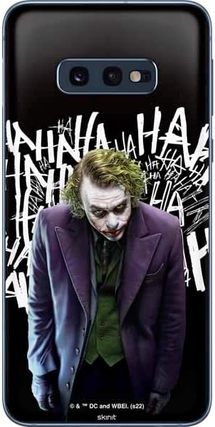 Skinit Decal Phone Skin Compatible with Samsung Galaxy S10e - Officially Licensed Warner Bros Joker The Dark Knight Design