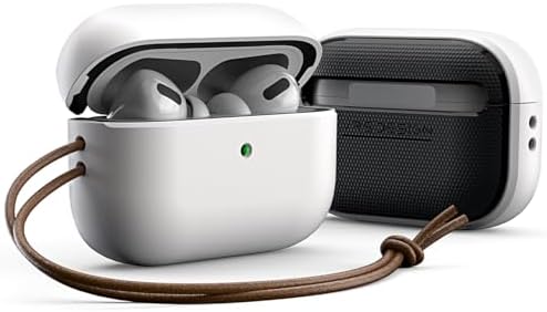 VRS Design Modern for Apple Airpods Pro 2nd Generation Case (2022) (White)