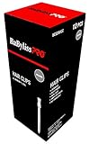 BaBylissPRO Aluminum Do-All Hair Clips, 12 per Box