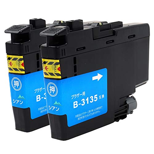 LC3135 C×2 対応プリンター: DCP-J988N MFC-J1500N MFC-J1605DN ブラザー用 Mt.Smile製 互換 インク カートリッジ LC3135 3135 サービス