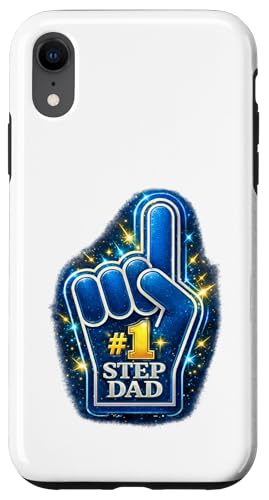 1 Step Dad �t�H�[���t�B���K�[�f�U�C���X�e�[�g�����g �X�}�z�P�[�X iPhone XR �p