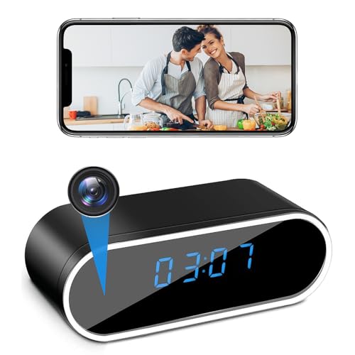 ehomful HD 1080P WiFi Hidden Camera Clock