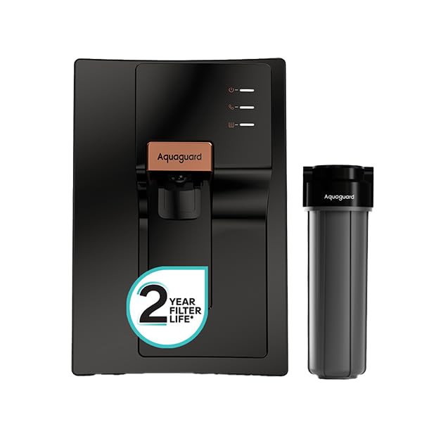 Image of Aspire Nova RO + UV Stainless Steel Copper 2X Water Purifier | 2 Year Filter Life | With Mega Sediment Filter