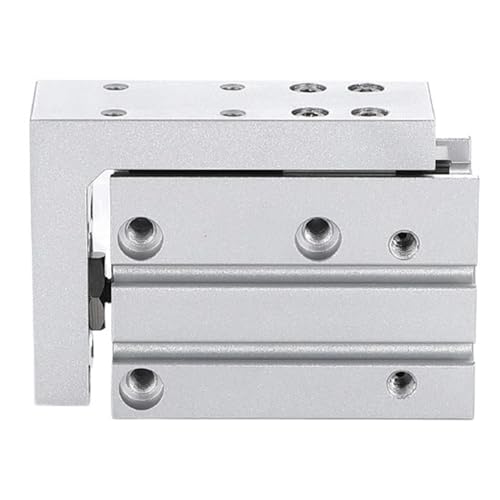 Cilindro neumático de precisión MXH10 con varilla de guía lateral lineal 3