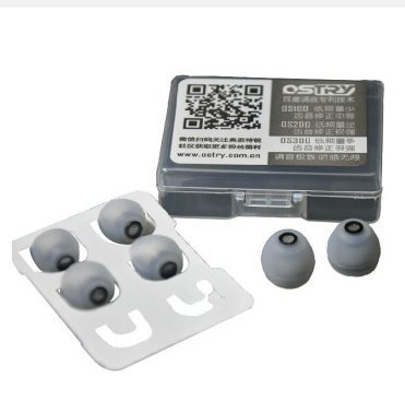 Ostry Os300 Earphone Turning Tips Black #TOP1