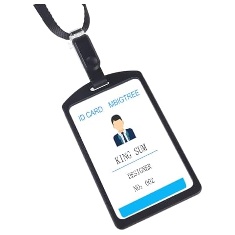 KINGSUM Aluminum Badge Holder Cover