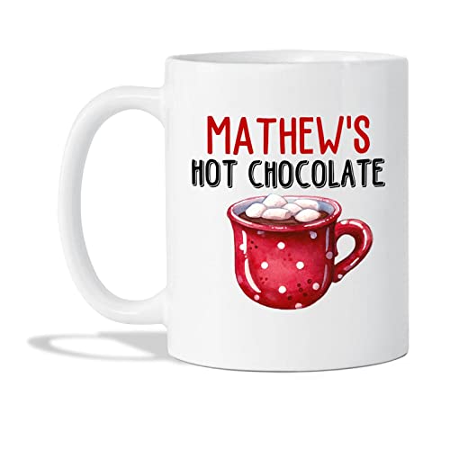 Gift for Christmas - Customized Name Hot Chocolate - Personalized...