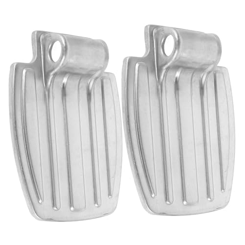 KOMBIUDA Universal Wheelchair Footplates Lifting Pedal Easy Install Large Space for Safety