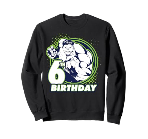 Pull Hulk Marvel Avengers 6 ans en coton doux pour la fête d'un super-héros