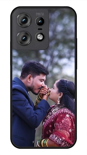 Image of NDCOM for Customised Motorola Moto Edge 50 Pro Back Cover | Luxury Edge 50 Pro Phone Case DIY Personalised Photo Design | Customized Gift Custom Text Name Printed Metal Case
