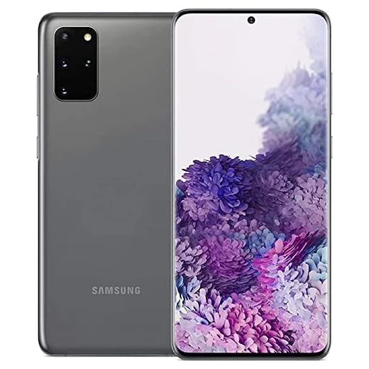 Samsung Galaxy S20+ 5G 128GB Fully Unlocked Smartphone (Renewed)