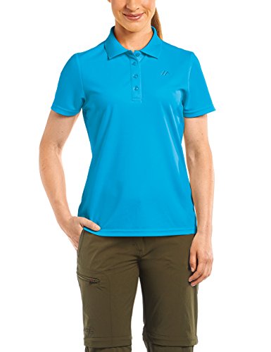 Preisvergleich Produktbild Maier Sports Damen Ulrike Funktionspolo, Hawaiian Ocean, 34