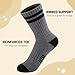 Comfoex 10 Pairs Boys Crew Long Athletic Socks for 4-6 6-8 8-10 Years Old Kids Calf Sports Half Cushioned