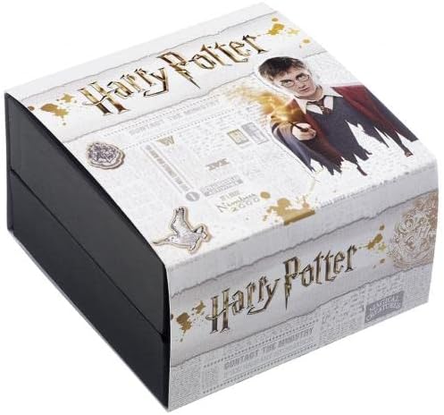 Harry Potter Sterling Silver Deathly Hallows slider charm with Crystal Elements by The Carat Shop - Image 3