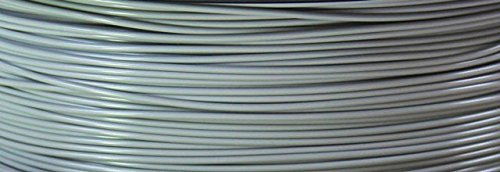 1.75mm Grey PLA 3D Printer Filament - 1kg Spool (2.2 lbs) - Dimensional Accuracy +/- 0.03mm