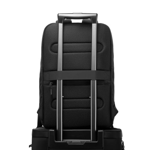 Image of Red Lemon BANGE Water-Resistant Laptop Backpack for Men & Women, Stylish Anti-Theft Business Travel Bag with Multi-Compartments