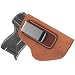 Relentless Tactical The Ultimate Suede Leather IWB Holster - Made in USA - Fits Most Small 380 Handguns - Ruger LCP and Similar