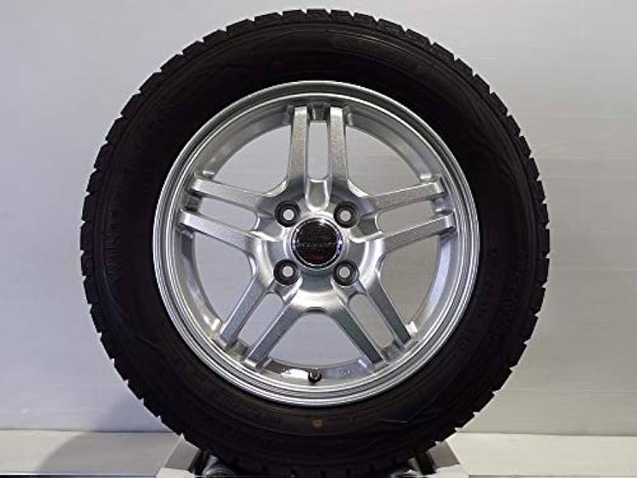 Amazon | ダンロップ(DUNLOP)【中古】スタッドレスタイヤ ホイール