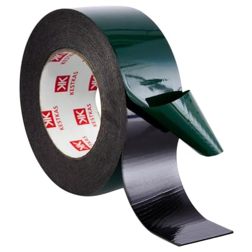 Extra stark dubbelsidig dubbelhäftande tejp 50 mm x 10 m Snabb fixering på flera olika ytor - glas - metall - lackerat trä - plast - keramik