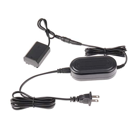 Fotga AC-FZ100 AC Power Adapter with DC Coupler Dummy Battery NP-FZ100 + Power Cable for Sony ILCE-9 A9 II, ILCE-7M3 A7III, ILCE-7RM3 A7RIII,A7SIII A7RM4 A7R IV A6600 A7RIV A1 A7C Camera