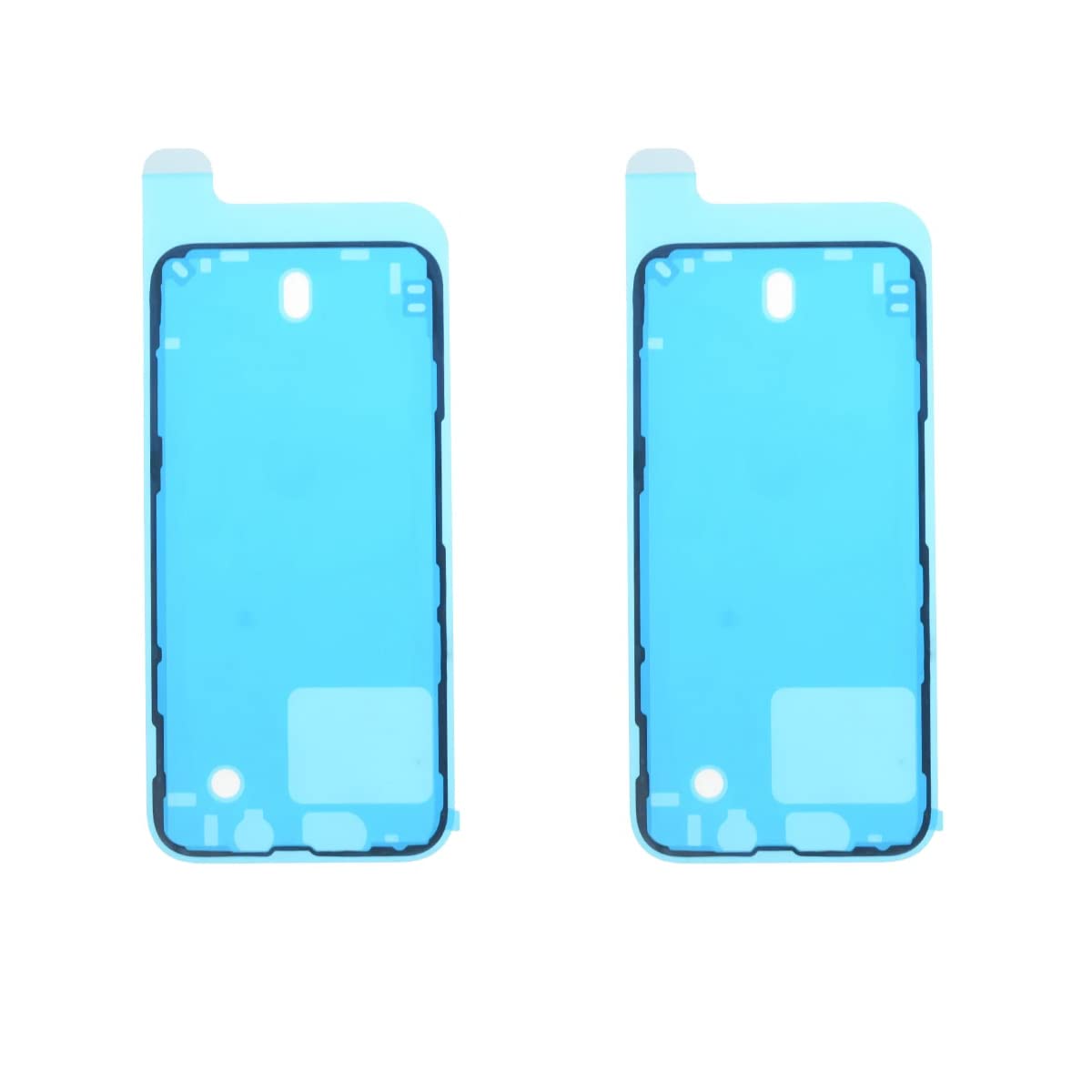 Waterproof Pre-Cut Adhesive Sticker Pack of 2 for LCD Display Frame (Apple iPhone 13 Mini)