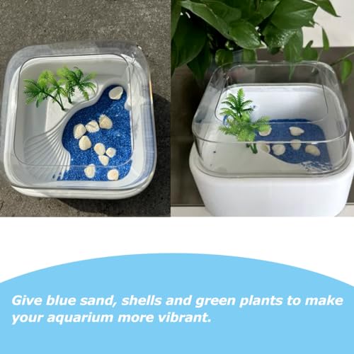 Aquarium de tortue avec tête de douche de pluie et pompe medium - 8