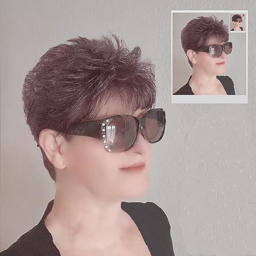 Fit Over Cat Eye Rhinestone Polarized Fashion Sunglasses for Women and Men4