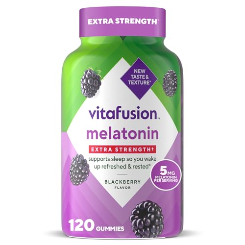 Vitafusion Melatonin Gummies 5mg Per 2 Gummies | 120 Count - image 1