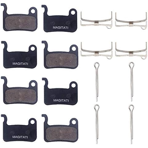 4 Pairs Organic Resin Bike Bicycle Disc Brake Pads Cover