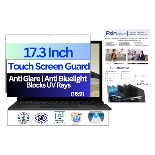 Image of Pxin 17.3 Inch (16:9) Laptop Touch | Anti Glare | Anti Bluelight Screen Guard