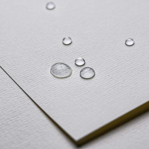 Gencrafts Watercolor Paper Pad 2 Pack - A4 8.3X11.7" - 60 Sheets Total (140Lb/ 300Gsm) - Cold Press Acid Free Art Sketchbook Pad For Painting & Drawing, Wet, Mixed Media #TOP7