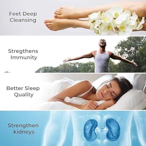 Image of SLIDO PREMIUM Foot Pads for Detox Pain Relief - Natural Detox Foot Patches with Acupoint Micro-Massage Technology for Toxin Removal & Body Cleansing (PACK OF 10 patches)