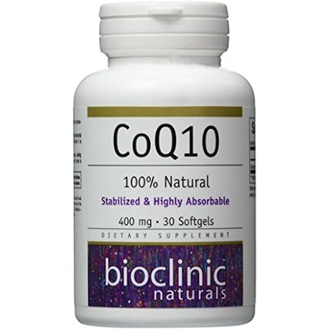 Bioclinic Naturals - Coq10 400 mg - 30 Softgels Cover