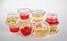 Golden Apple, 4oz-125ets Clear Plastic Jello Shot Souffle Cups with Lids, Sampling Cup, BPA-free