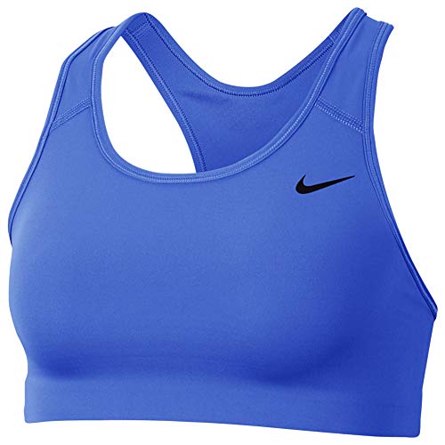 Nike Pro Swoosh Medium Bra Women's (Non PAD) BV3630-500 Size M Sapphire/Black