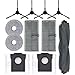 Produktbild Odashen 11-teiliges Ersatz-Zubehör-Set für Dreame Mova E30 Ultra Staubsauger, 1 Hauptbürste, 4 Seitenbürsten, 4 HEPA-Filter, 2 Wischpads, 2 Staubbeutel