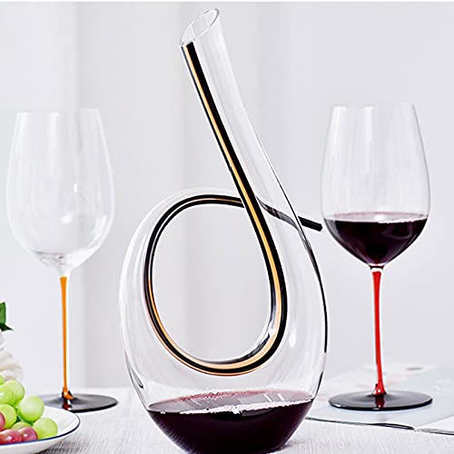 Creative Glass Decanter 1500ml rode wijnkarafen geschenkdoos loodvrij glas wijn geschenk geschikt voor allerlei soorten… - Afbeelding 6