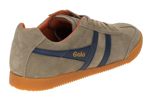 Image of Gola Equipe Suede - Sneakers for Men - Contrasting Wingflash - Heel Return - Durable Cupsole - Low Silhouette