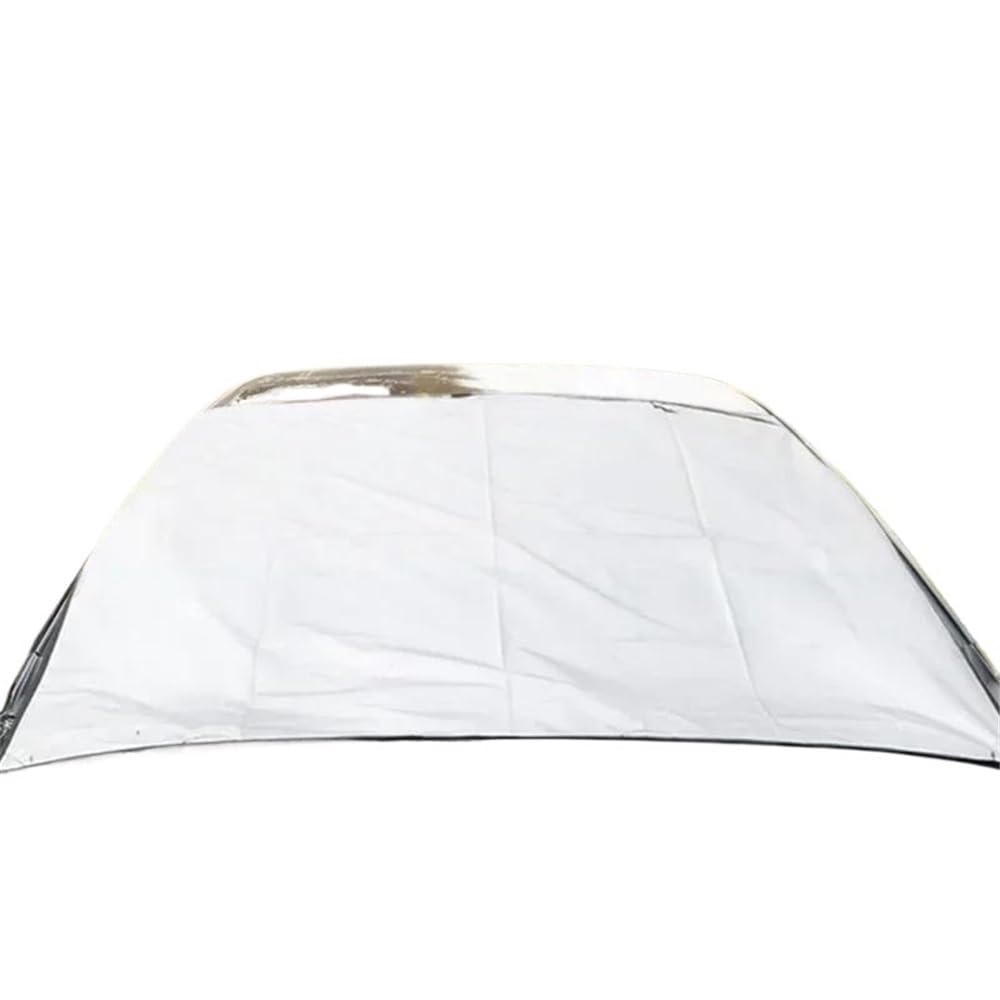 Housse de Protection pour Pare-Brise Housse Pare-Brise 195x70CM Housse Pare-Soleil Pare-Neige Imperméable Protection Magnétique Automobile Protection Pare Brise Hiver