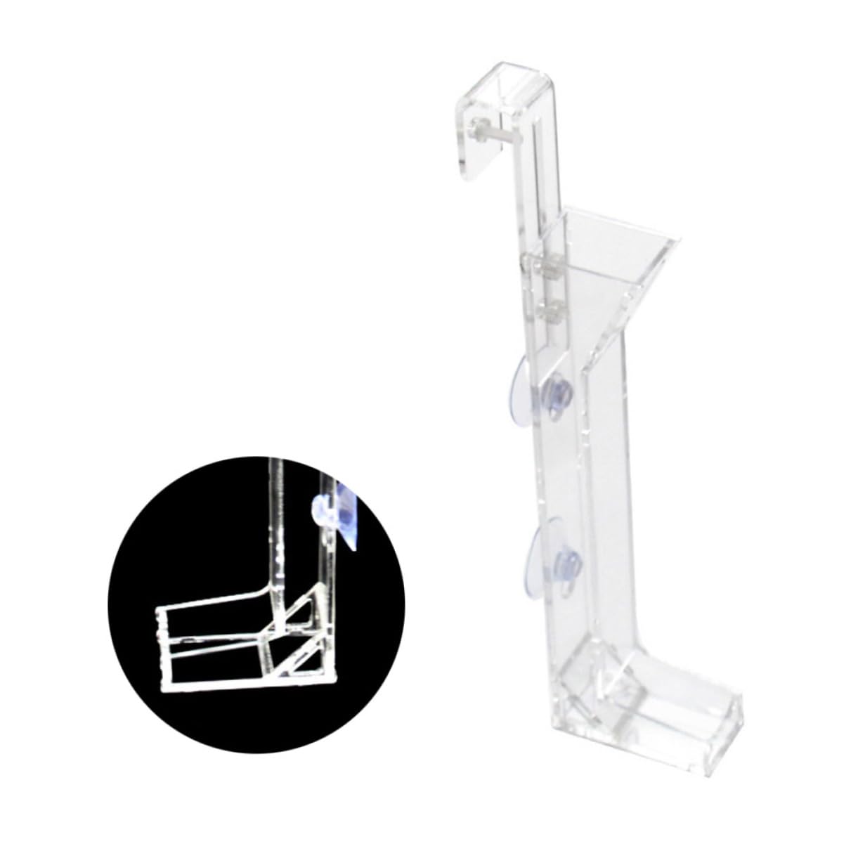Beaupretty 3piezas De Camarones De Acrílico para Acuario Comedero Práctico y Fácil De Limpiar para Gambas Cristalinas