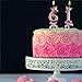 AOOLADA 61st Birthday Candles, Rose Gold 61 Year Old Number Birthday Candles, Happy Birthday Party Decorations Cake Topper Gifts for Men Women