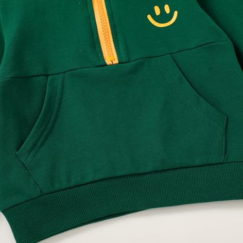 Image of YOUNGER STAR Toddler Baby Boy Girl Clothes Fall Winter Outfits Long Sleeve Hoodie Sweatshirt Sweat Pants Cotton Sweatsuits