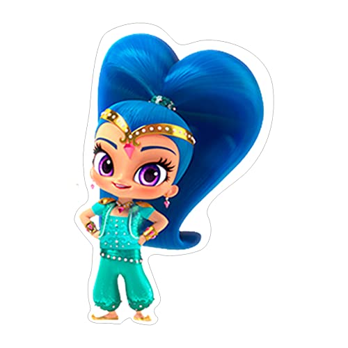 Image of Pretty UR Party Shimmer and Shine Theme Paper Cutouts for Birthday Parties, Party Supplies decor, Birthday Party Decoration Cut-Outs (10 pcs)