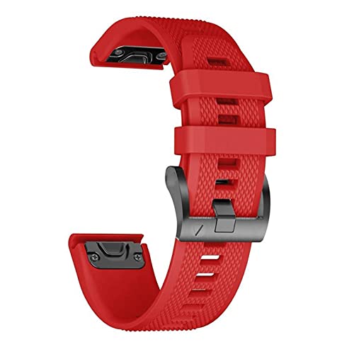 Correa silicona deportiva Garmin Fenix 7 7X 6X 6 Pro 5X 5 Plus 3HR 22 26mm